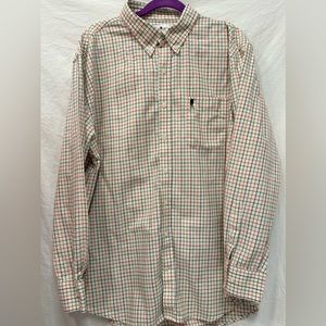 Men’s Breakfast Creek XL Casual Button Up Collared Dress Shirt Colorful Stripes